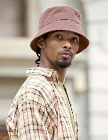 BEE-B687-EarthAware® Organic Cord Bucket Hat